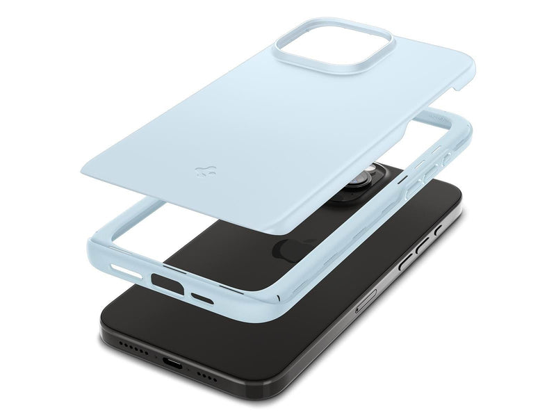 Spigen Thin Fit - mute blue - iPhone 15 Pro