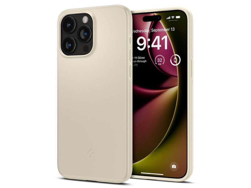 Spigen Thin Fit - mute beige - iPhone 15 Pro