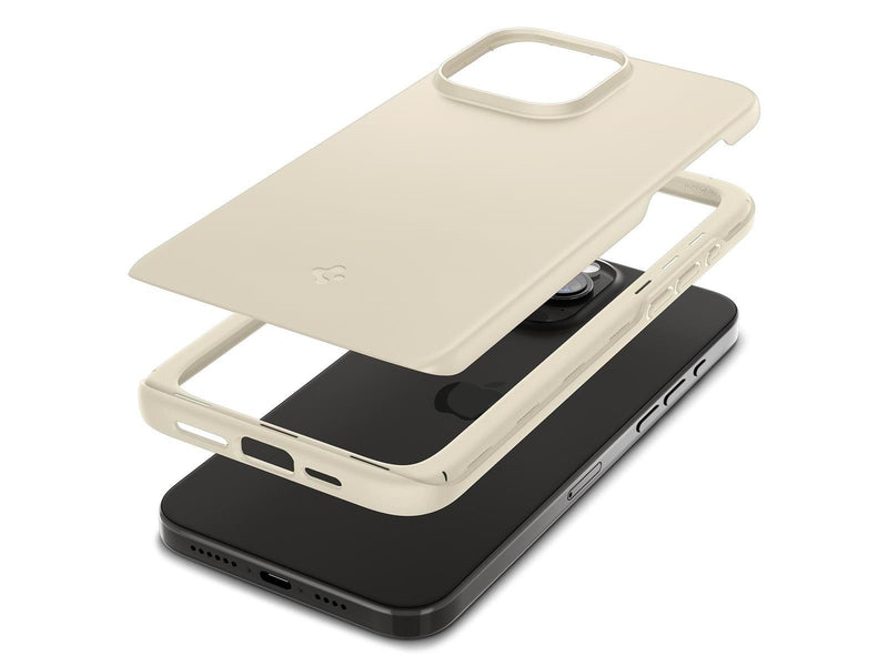 Spigen Thin Fit - mute beige - iPhone 15 Pro