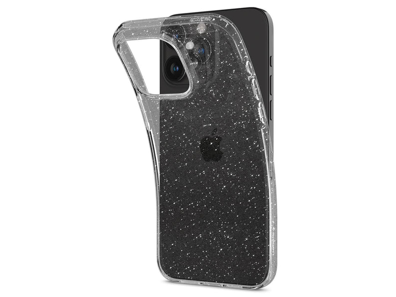 Spigen Liquid Crystal Glitter - crystal quartz - iPhone 15 Pro