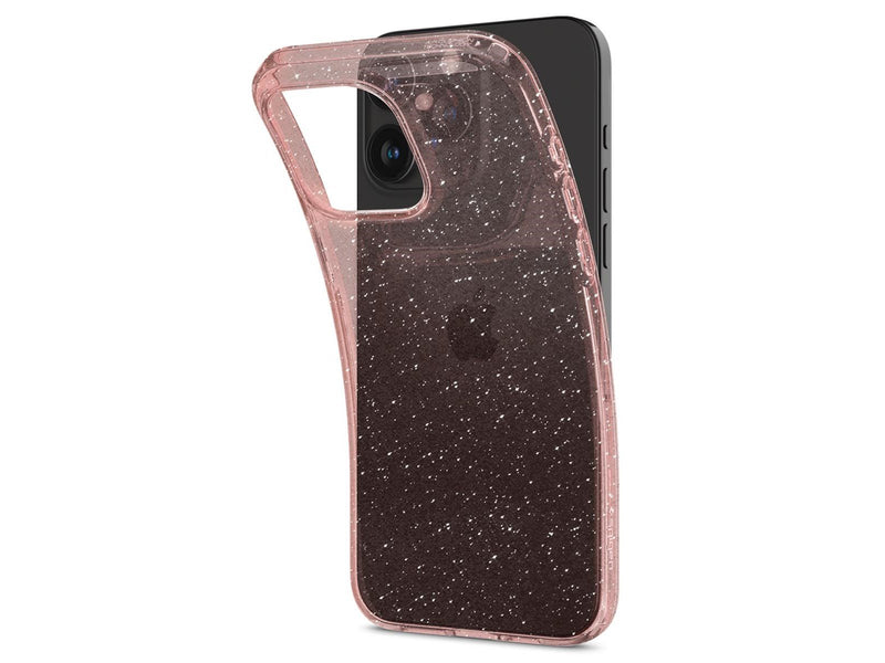 Spigen Liquid Crystal Glitter - rose quartz - iPhone 15 Pro