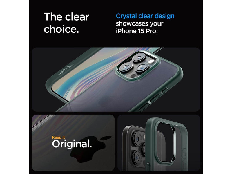 Spigen Ultra Hybrid - frost green - iPhone 15 Pro