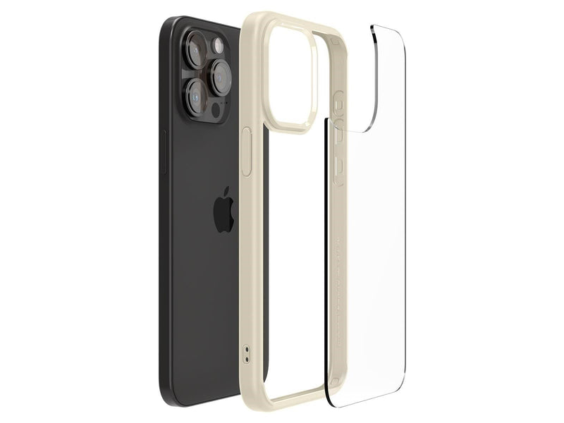 Spigen Ultra Hybrid - mute beige - iPhone 15 Pro