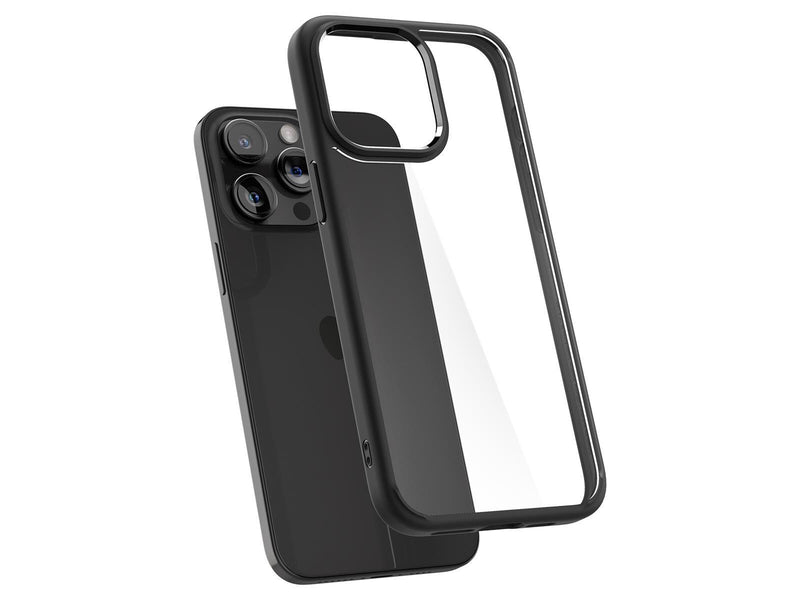 Spigen Ultra Hybrid - matte black - iPhone 15 Pro
