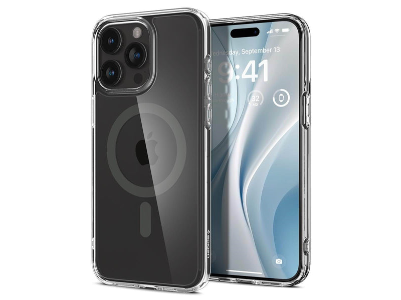 Spigen Ultra Hybrid MagSafe - graphite - iPhone 15 Pro