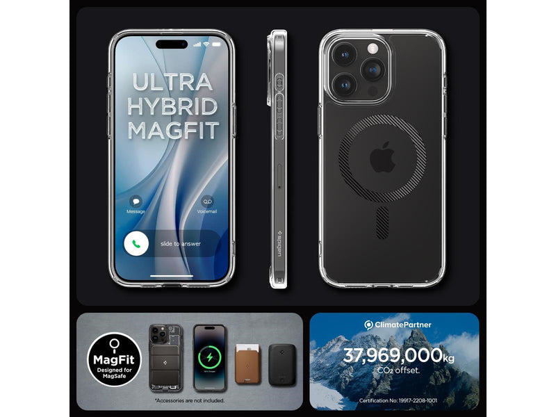 Spigen Ultra Hybrid MagSafe - carbon fiber - iPhone 15 Pro