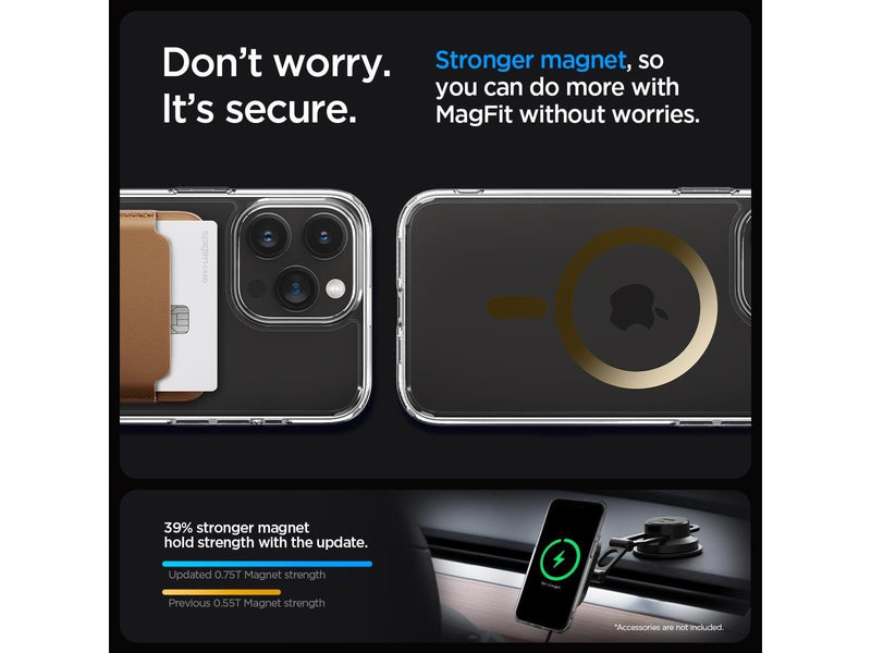 Spigen Ultra Hybrid MagSafe - gold - iPhone 15 Pro