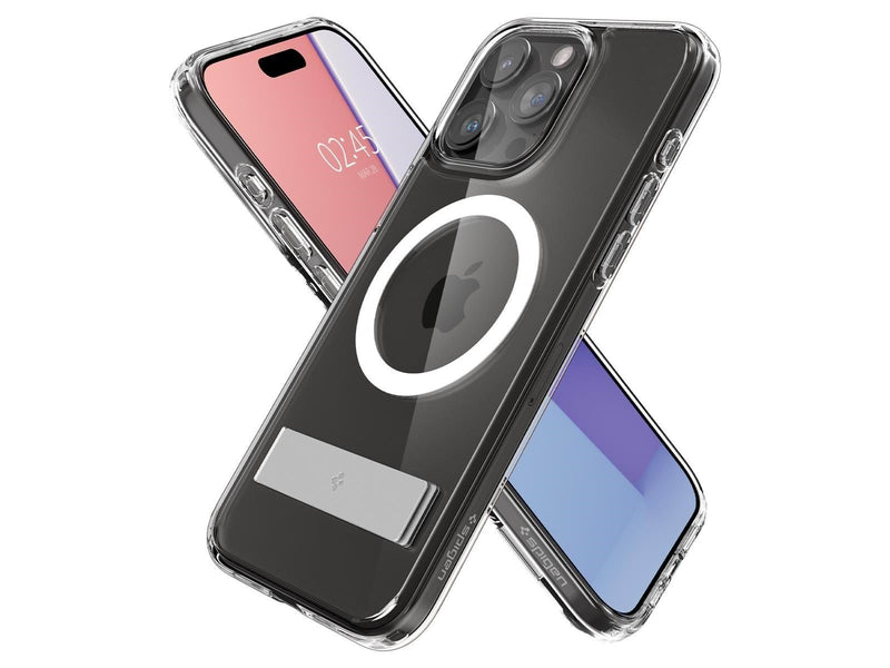 Spigen Ultra Hybrid S MagSafe - crystal clear - iPhone 15 Pro