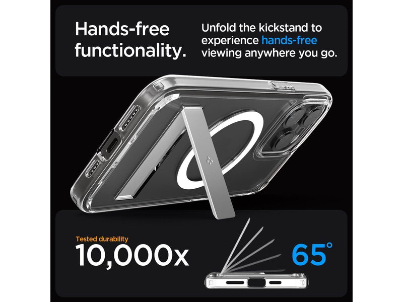 Spigen Ultra Hybrid S MagSafe - crystal clear - iPhone 15 Pro