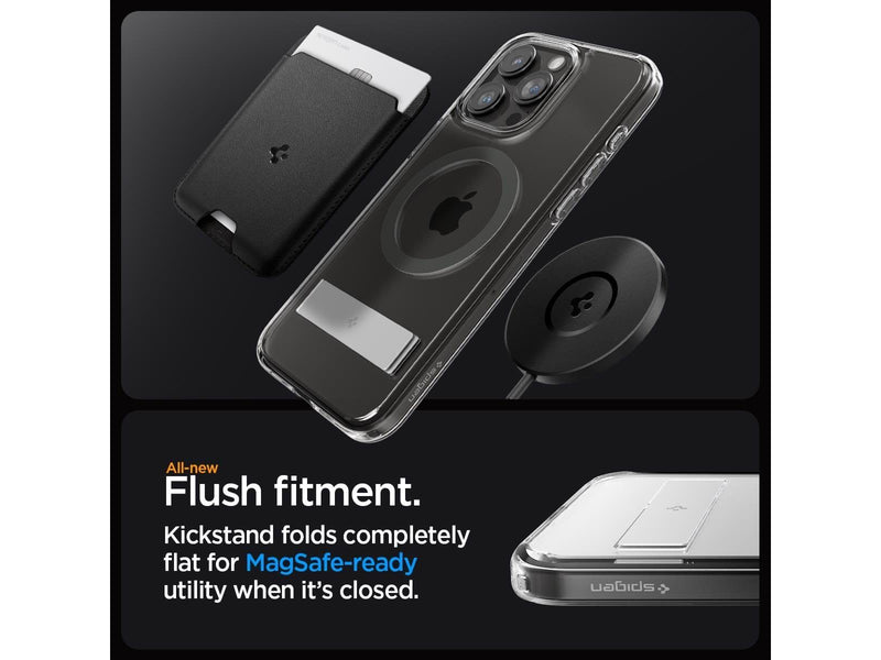 Spigen Ultra Hybrid S MagSafe - graphite - iPhone 15 Pro