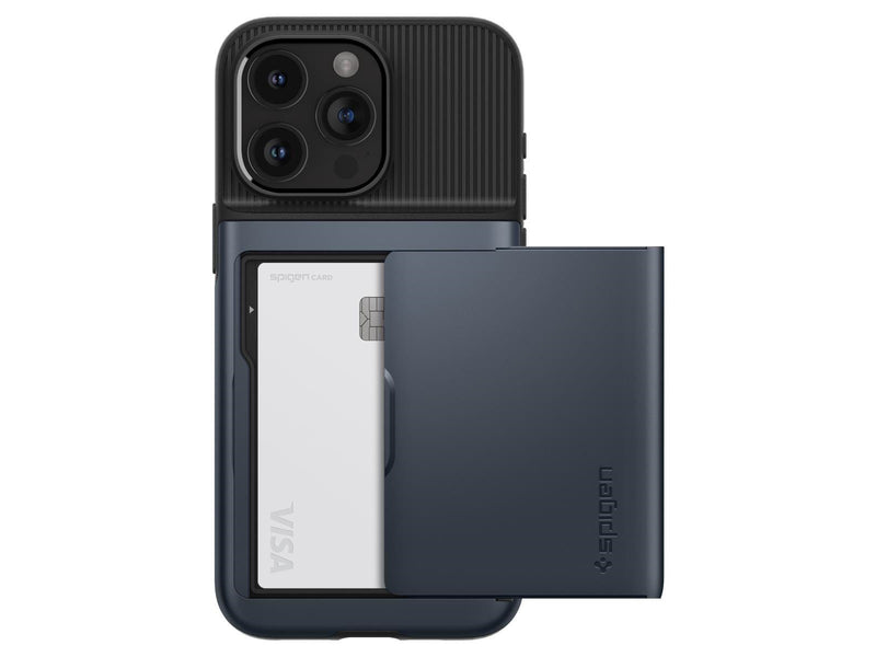 Spigen Slim Armor CS - metal slate - iPhone 15 Pro