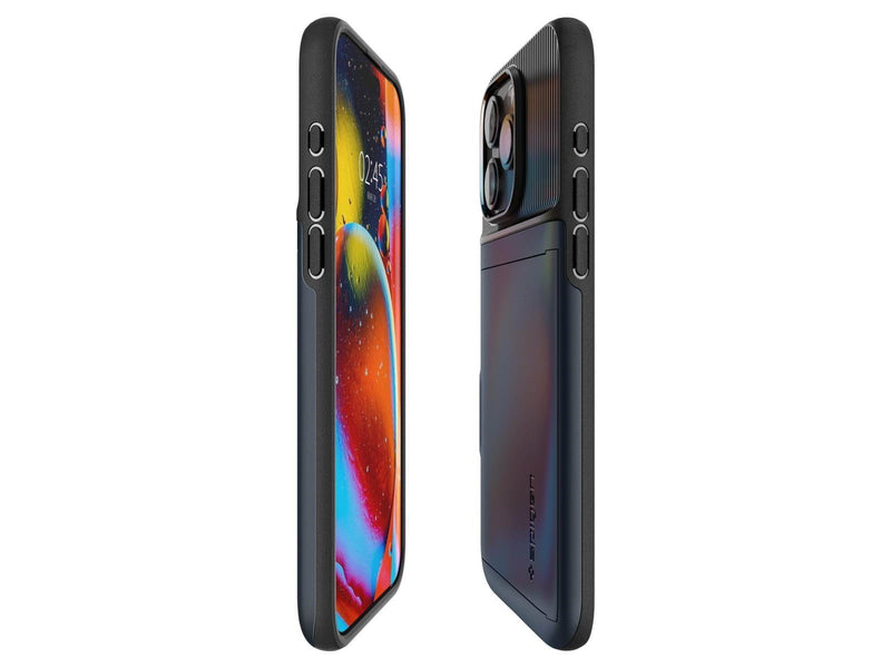 Spigen Slim Armor CS - metal slate - iPhone 15 Pro