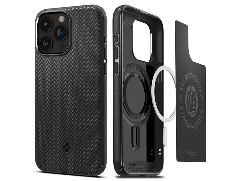 Spigen Mag Armor MagSafe - matte black - iPhone 15 Pro