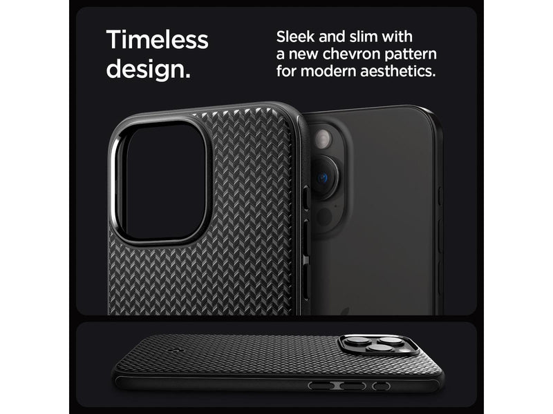 Spigen Mag Armor MagSafe - matte black - iPhone 15 Pro