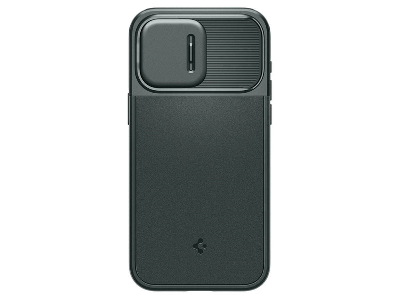 Spigen Optik Armor MagSafe - abyss green - iPhone 15 Pro