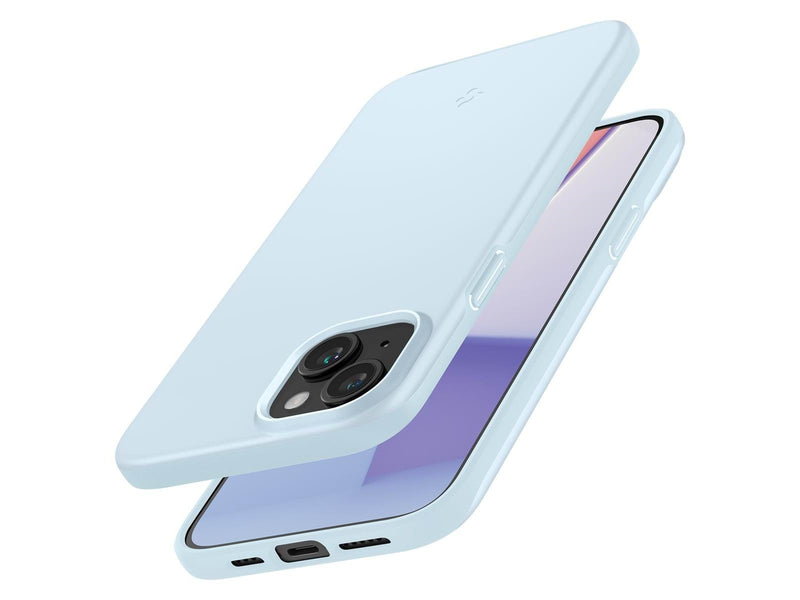 Spigen Thin Fit - mute blue - iPhone 15
