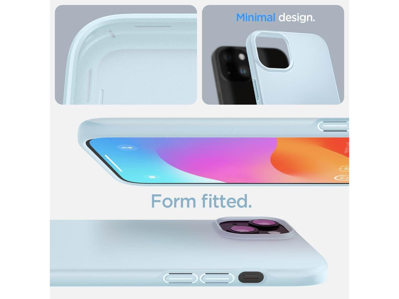 Spigen Thin Fit - mute blue - iPhone 15