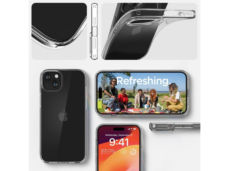 Spigen Liquid Crystal - crystal clear - iPhone 15