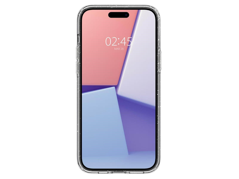 Spigen Liquid Crystal Glitter - crystal quartz - iPhone 15