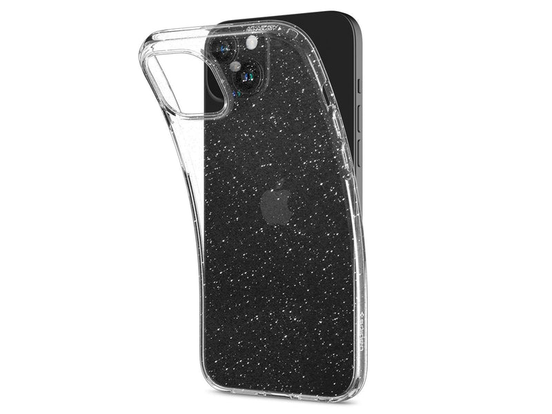 Spigen Liquid Crystal Glitter - crystal quartz - iPhone 15