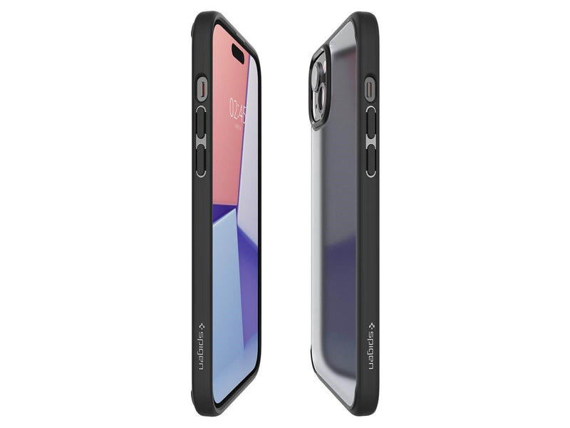 Spigen Ultra Hybrid - frost black - iPhone 15