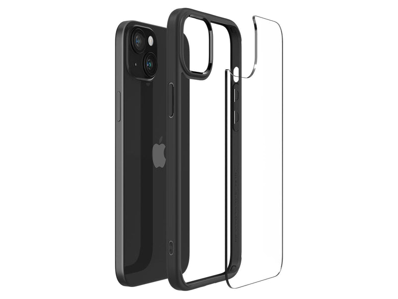 Spigen Ultra Hybrid - matte black - iPhone 15