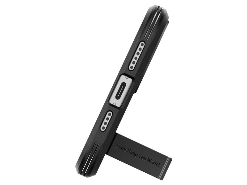 Spigen Tough Armor MagSafe - black - iPhone 15