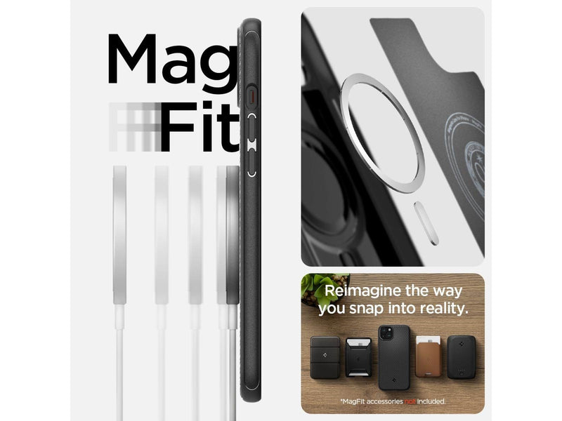 Spigen Mag Armor MagSafe - matte black - iPhone 15