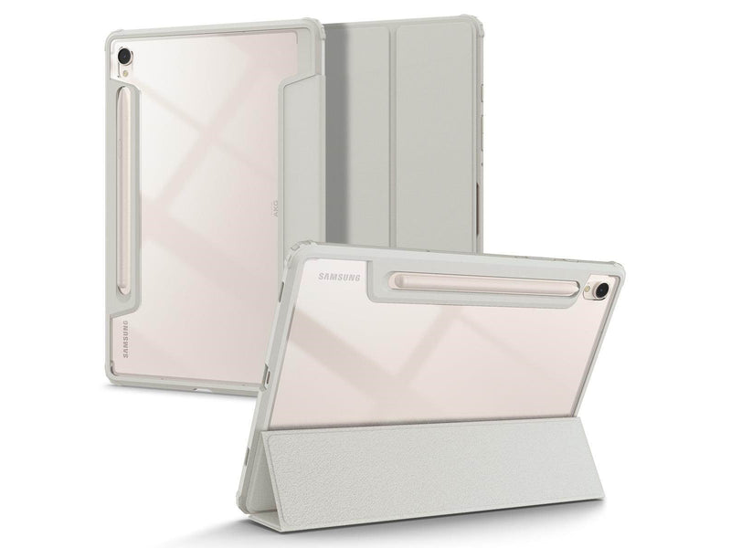 Spigen Ultra Hybrid Pro - gray - Samsung Galaxy Tab S9