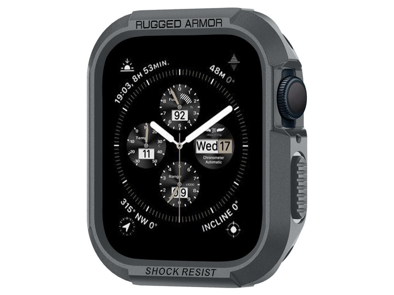 Spigen Rugged Armor - dark gray - Apple Watch 45mm/44mm