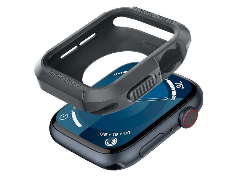 Spigen Rugged Armor - dark gray - Apple Watch 45mm/44mm
