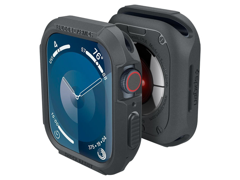 Spigen Rugged Armor - dark gray - Apple Watch 45mm/44mm