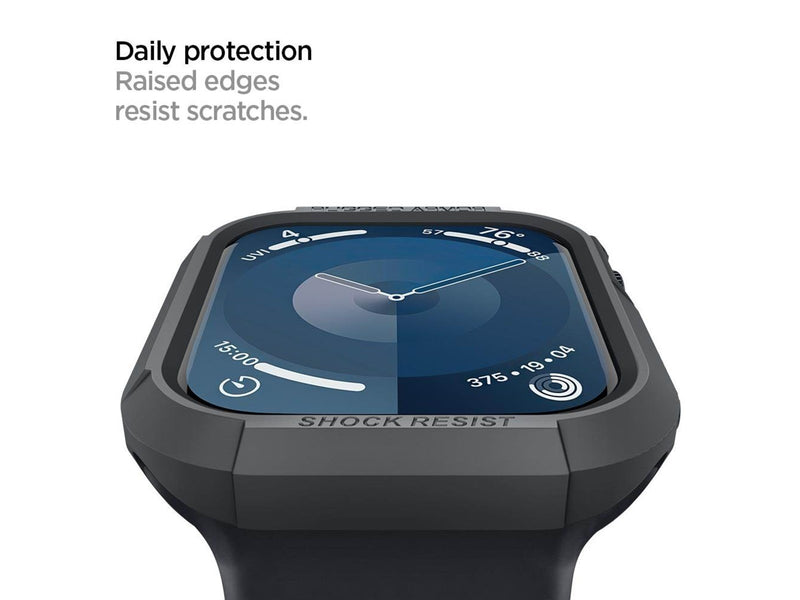 Spigen Rugged Armor - dark gray - Apple Watch 45mm/44mm