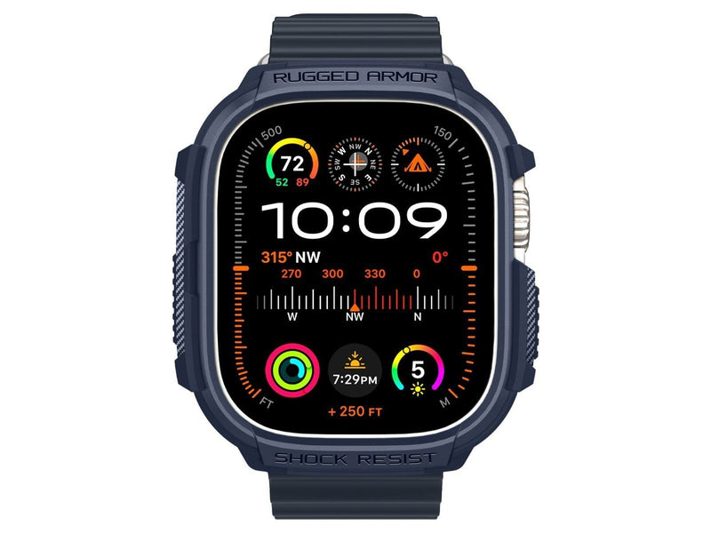 Spigen Rugged Armor - navy blue - Apple Watch Ultra 2/1 49mm