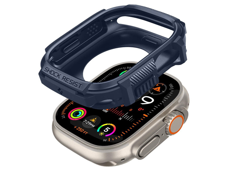 Spigen Rugged Armor - navy blue - Apple Watch Ultra 2/1 49mm