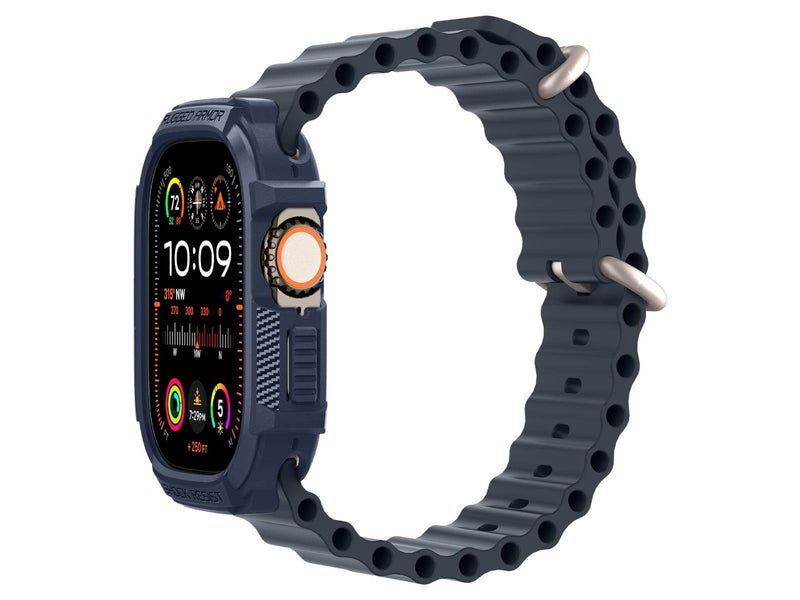 Spigen Rugged Armor - navy blue - Apple Watch Ultra 2/1 49mm