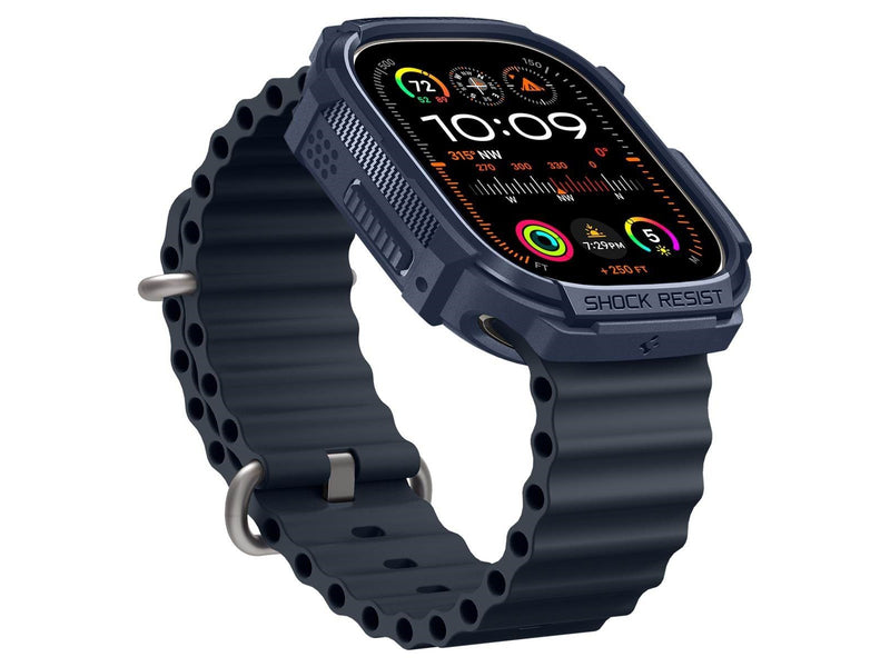 Spigen Rugged Armor - navy blue - Apple Watch Ultra 2/1 49mm
