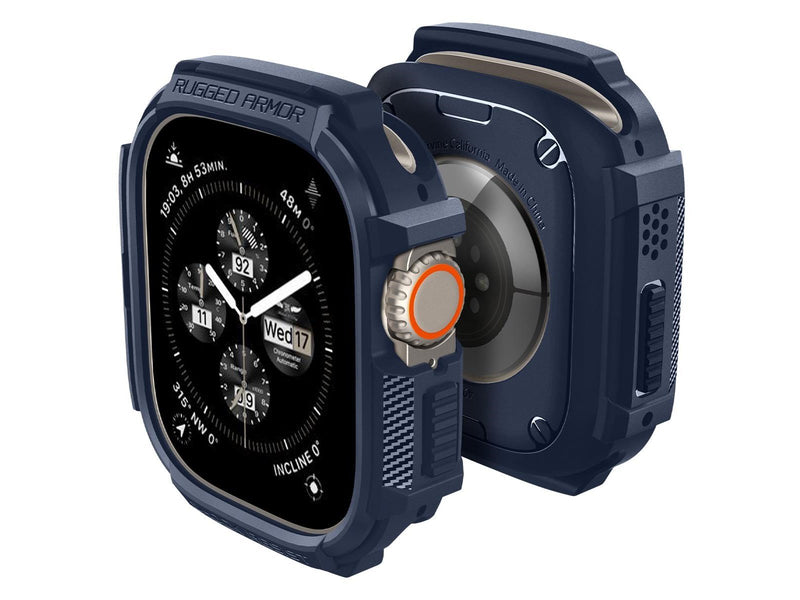 Spigen Rugged Armor - navy blue - Apple Watch Ultra 2/1 49mm