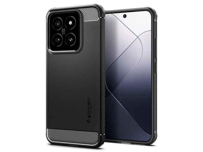 Spigen Rugged Armor - matte black - Xiaomi 14
