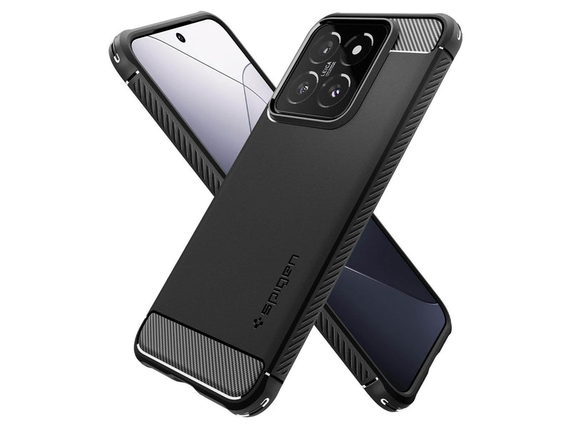 Spigen Rugged Armor - matte black - Xiaomi 14