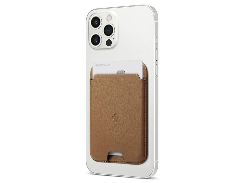 Spigen Wallet Valentinus MagSafe - brown - MagSafe