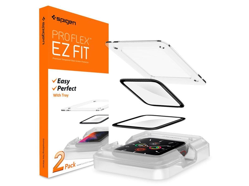Spigen Pro Flex EZ Fit 2 Pack - Apple Watch SE 2022/6/SE/5/4 (40mm)