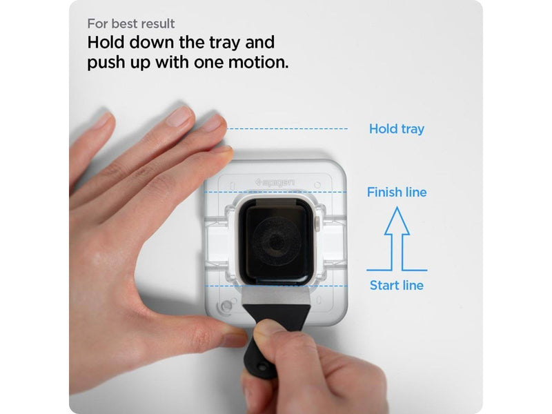 Spigen ProFlex EZ Fit 2 Pack - Apple Watch 9/8/7 45mm