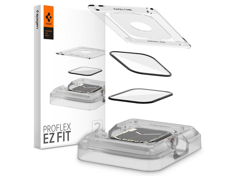 Spigen ProFlex EZ Fit 2 Pack - Apple Watch 9/8/7 41mm