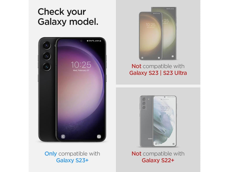 Spigen Film Neo Flex Solid 2 Pack - Samsung Galaxy S23+
