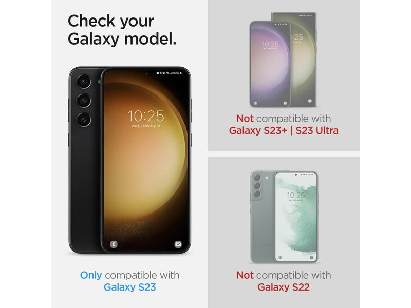 Spigen Film Neo Flex Solid 2 Pack - Samsung Galaxy S23+