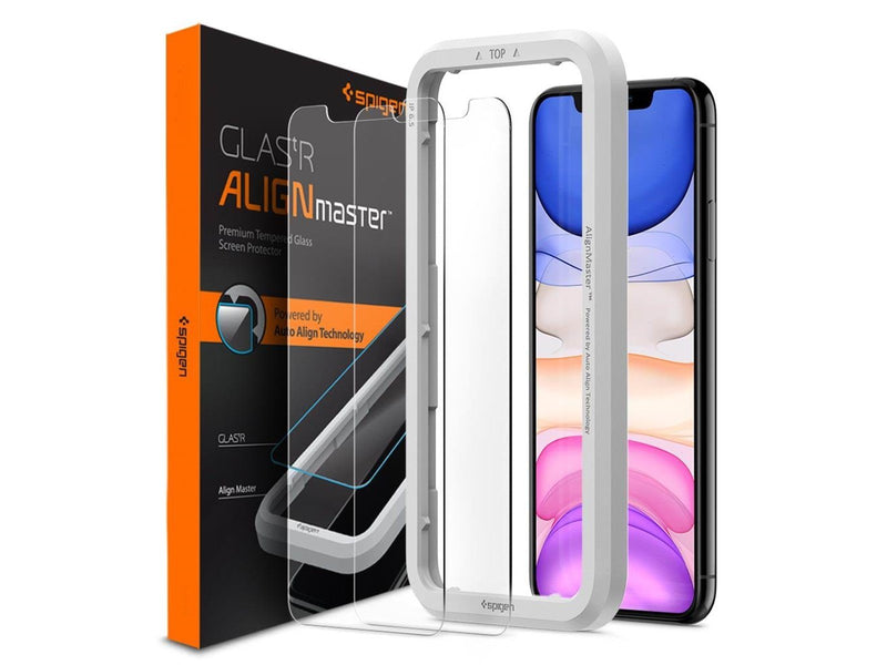 Spigen Align Glas.tR 2 pack - iPhone 11/XR