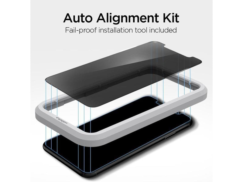 Spigen Glass AlignMaster Privacy 1 Pack - iPhone 11