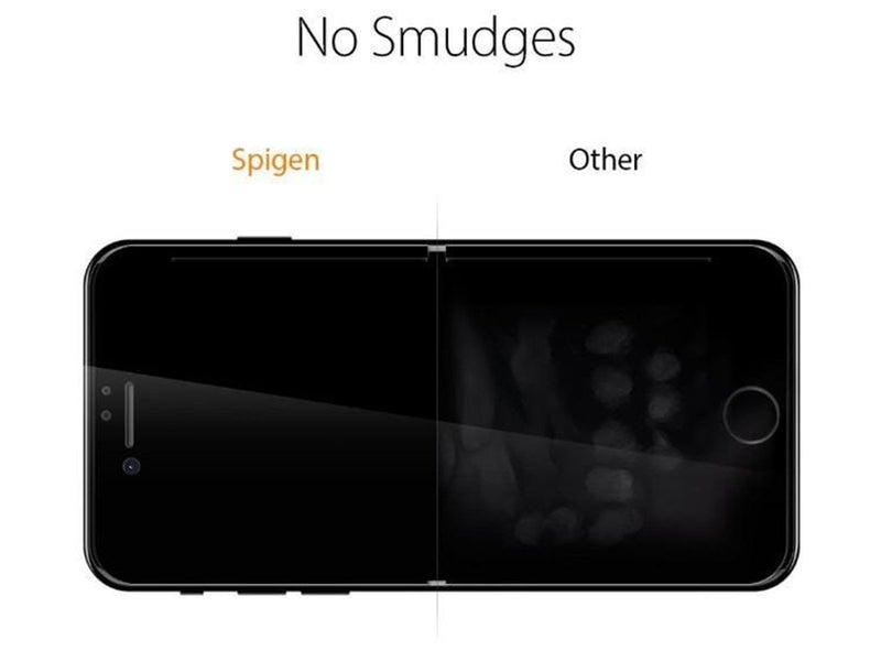 Spigen Glass FC 2 Pack - black - iPhone SE (2022/2020)/8/7