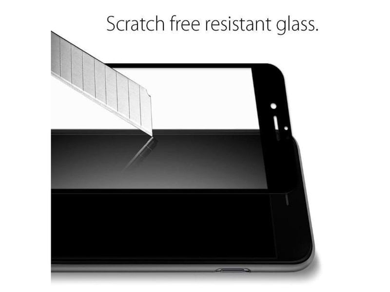 Spigen Glass FC 2 Pack - black - iPhone SE (2022/2020)/8/7